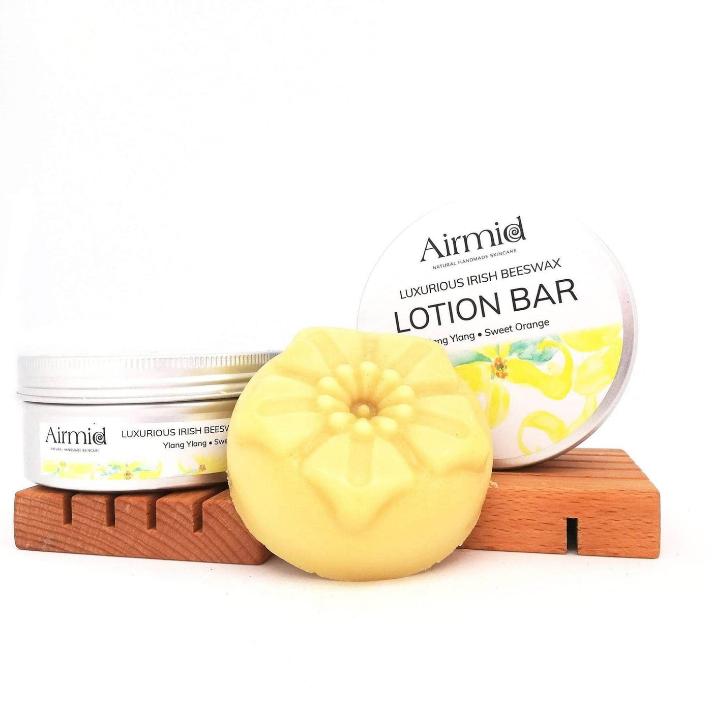 Airmid Soap Irish Beeswax Handmade Lotion Bar - Ylang Ylang & Sweet Orange