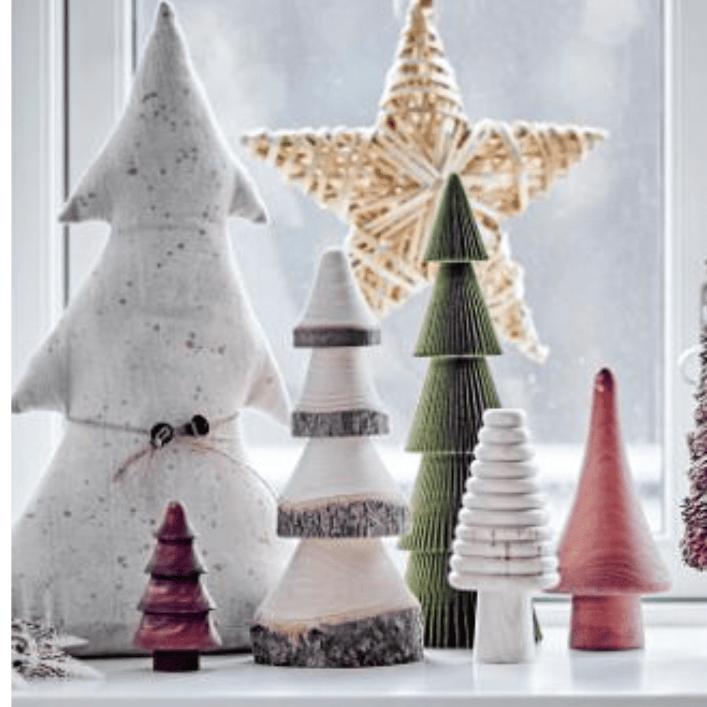 Bloomingville Christmas Christmas Tree Decoration- Natural