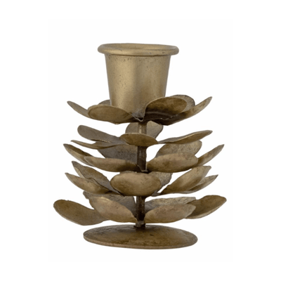 Bloomville Christmas Pine candlestick holder