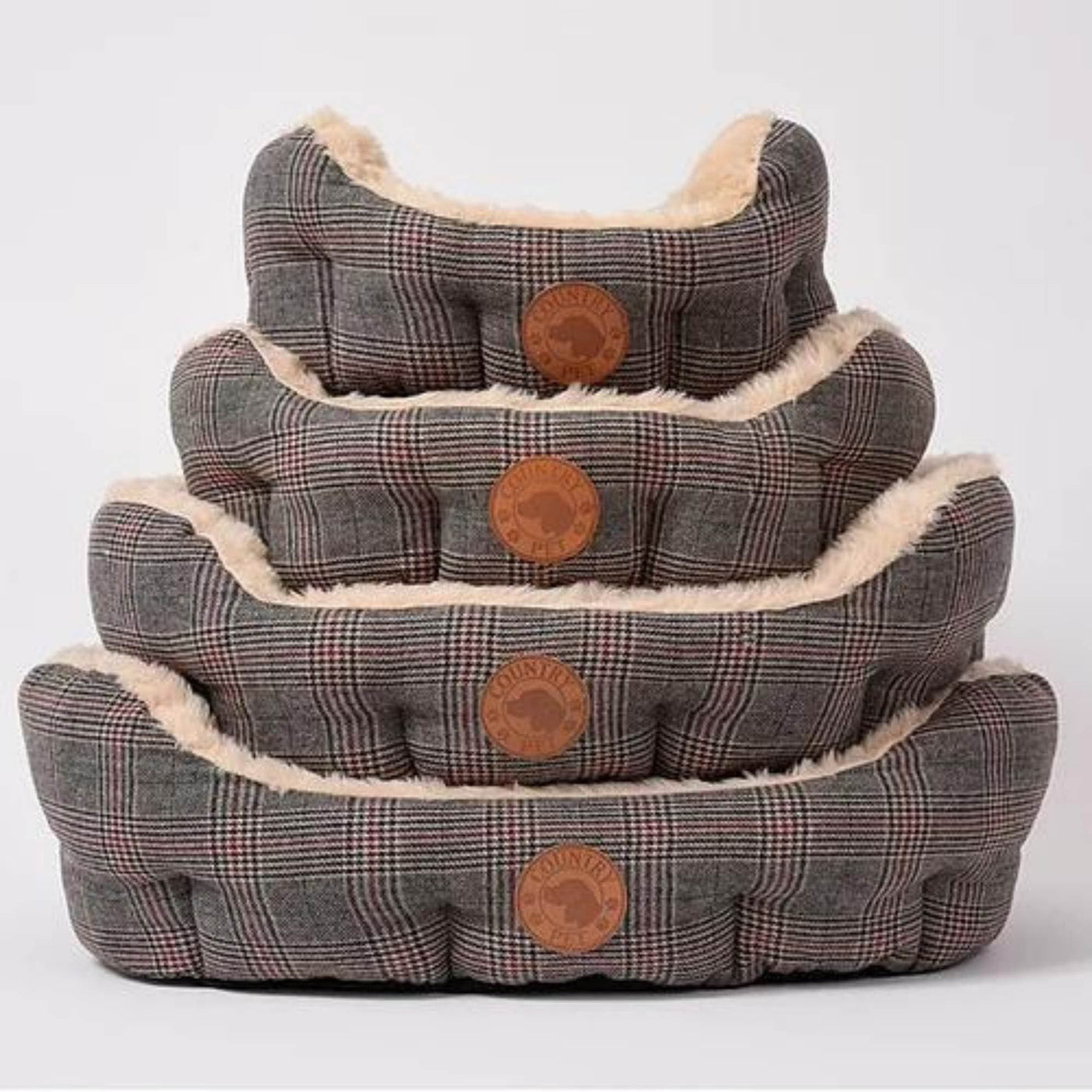 Country Pet Luxury Tweed Dog Bed - Country Pet