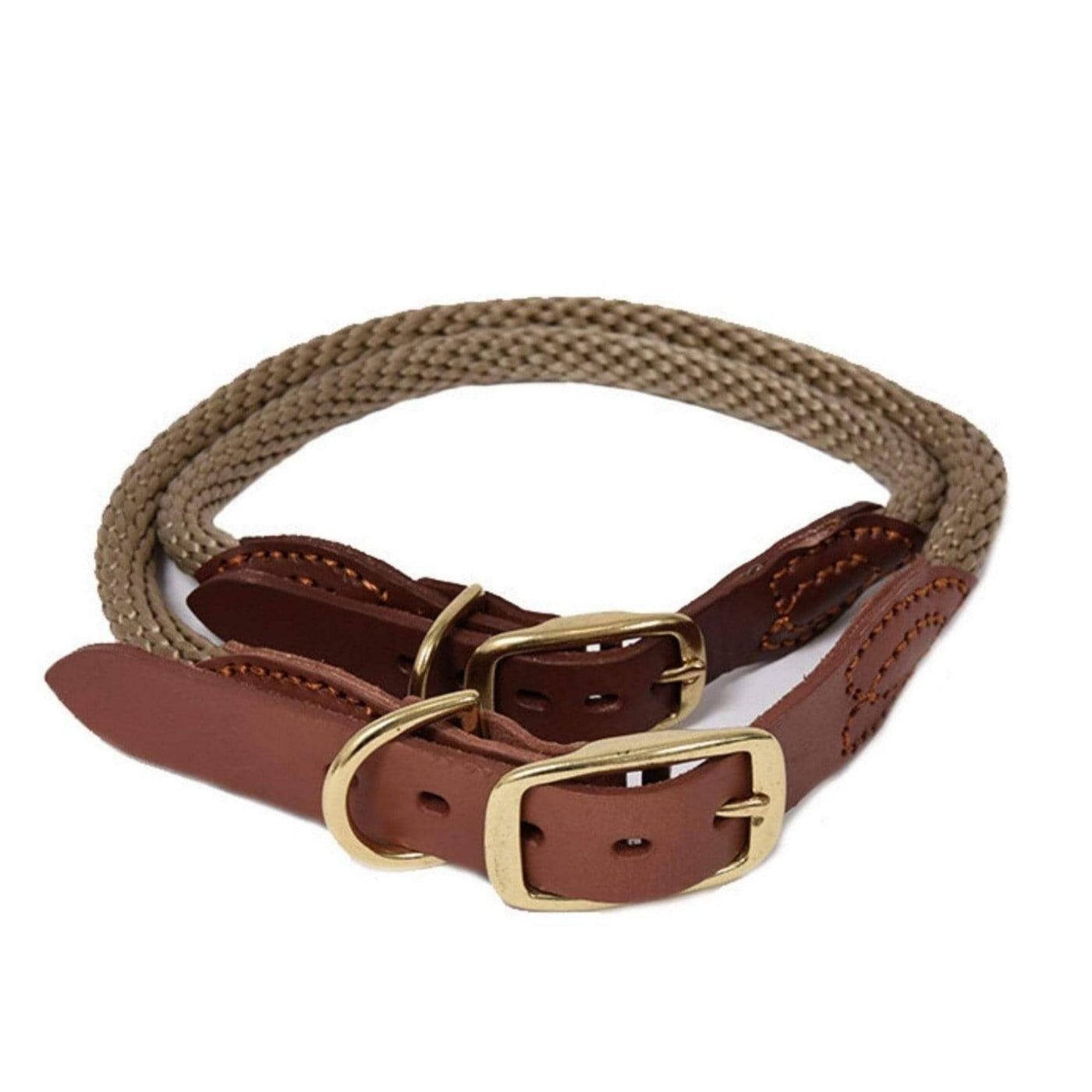 Country Pet Pet Accessories Luxury Dog Collar in Brown
