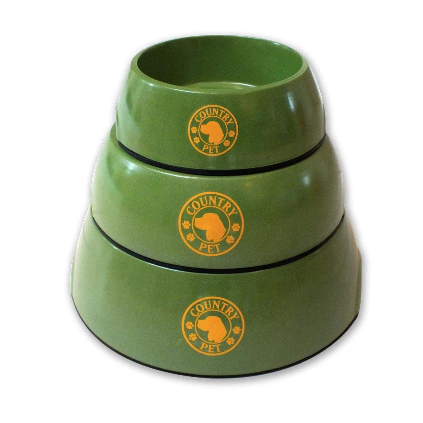 Country Pet Pet Bowls, Feeders & Waterers Natural Bamboo Dog Bowl