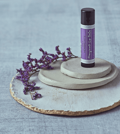 Dublin Herbalists Body Scrub Pomegranate Lip Balm