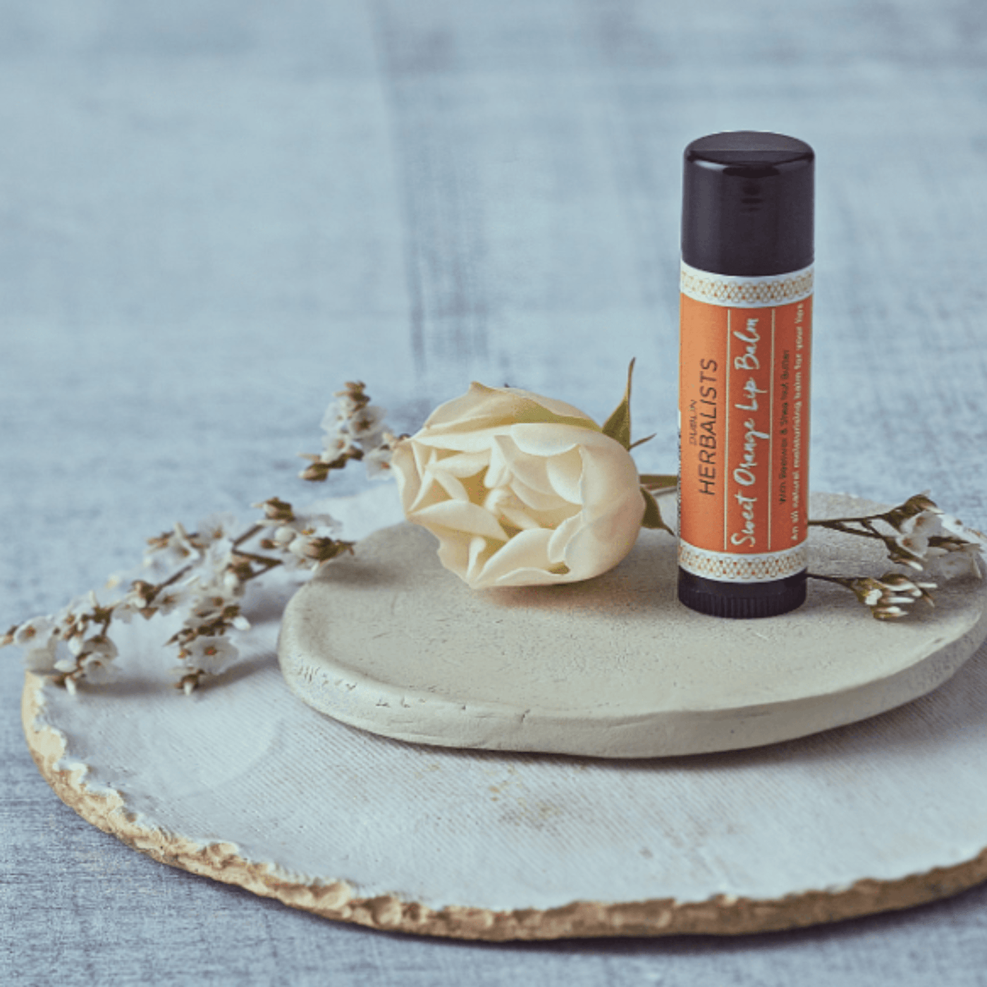 Dublin Herbalists Body Scrub Sweet Orange Lip Balm