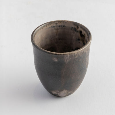 Fermoyle Pottery Coffee & Tea Cups Stoneware Cup with Black Iron Glaze