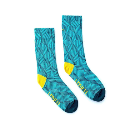 Irish Socksciety Socks 3-7 / Blue 'Feck It' Socks - The Irish Socksciety