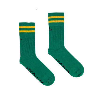 Irish Socksciety Socks 3-7 / Green 'Absolute Legend' Socks