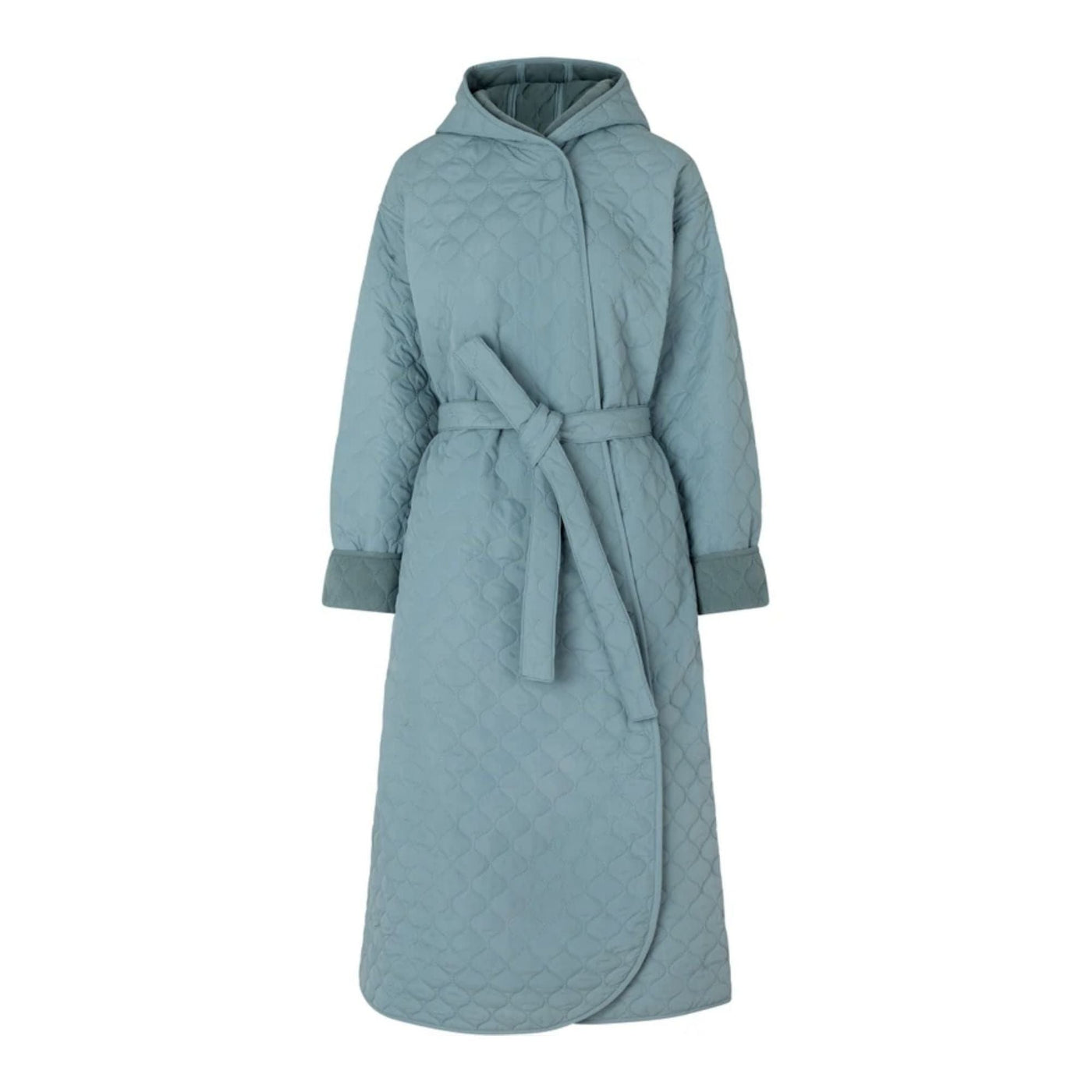 NORDBAEK Coats & Jackets Dusty Aqua / Small Women's Windy Ocean Outdoor Bathrobe