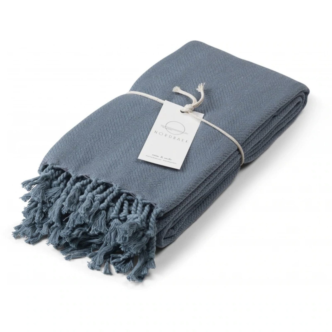 NORDBAEK Towels Anthracite Grey Nordic Hamam Towel - Cosy Comfort