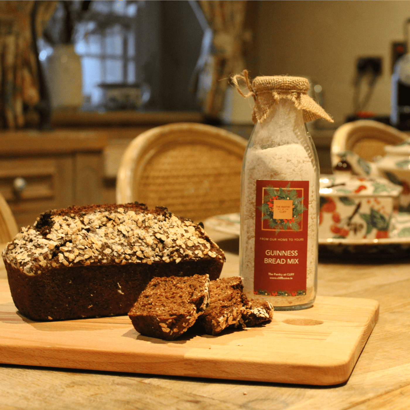The Pantry at CLIFF dry mix Christmas Guinness Bread