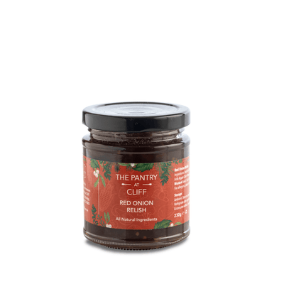 The Pantry at CLIFF Relish & Chutney Homemade Red Onion Relish